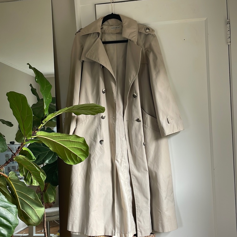 Classic Beige Trench Coat